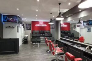 Concept de barbier – Eaux Vives