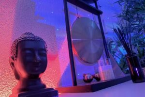 Salone di bellezza e moda cosmetica