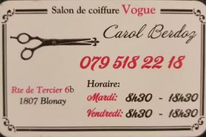 Carol Berdoz Vogue Coiffure