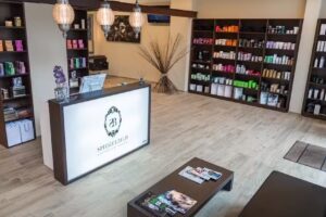 Coiffeur Spiegelbild