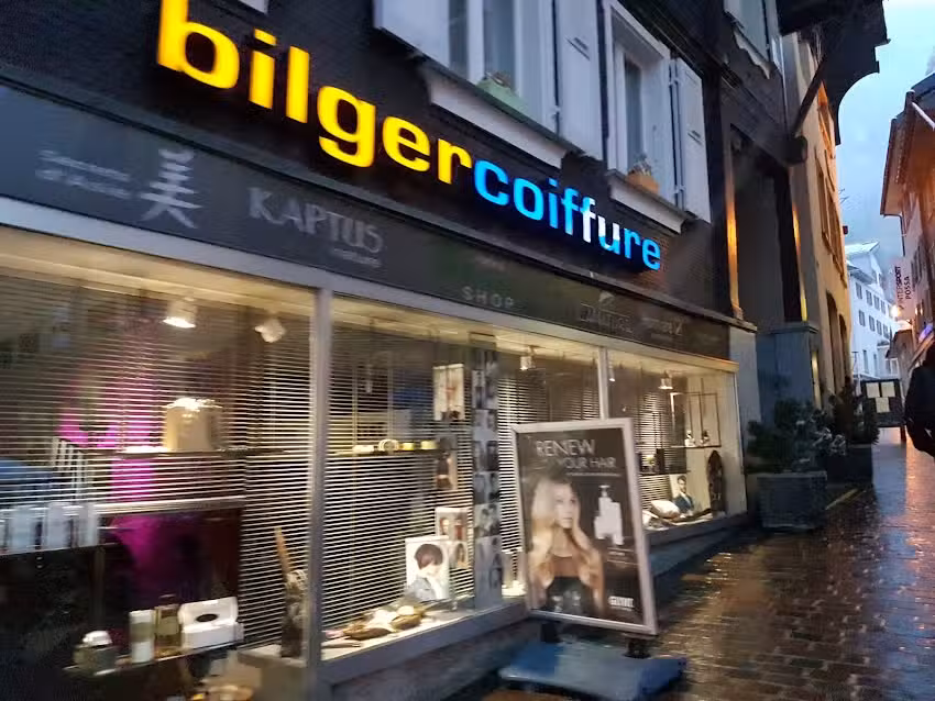 Salone di parrucchiere, Bruno Bilger