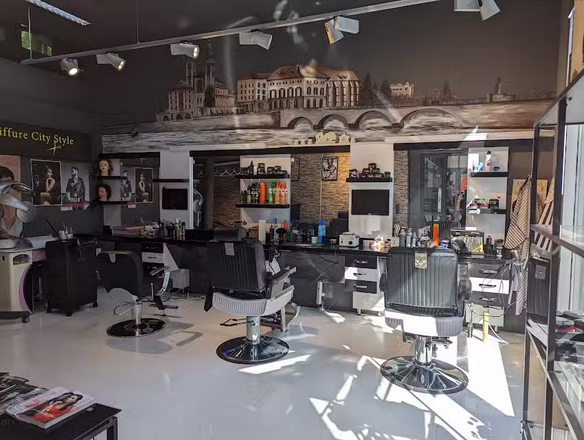 Coiffure style citadin