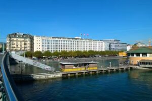 Coiffeuse à l&rsquo;Hôtel du Rhône