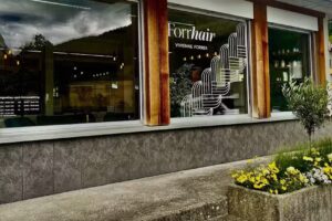 Coiffure pour cheveux avant