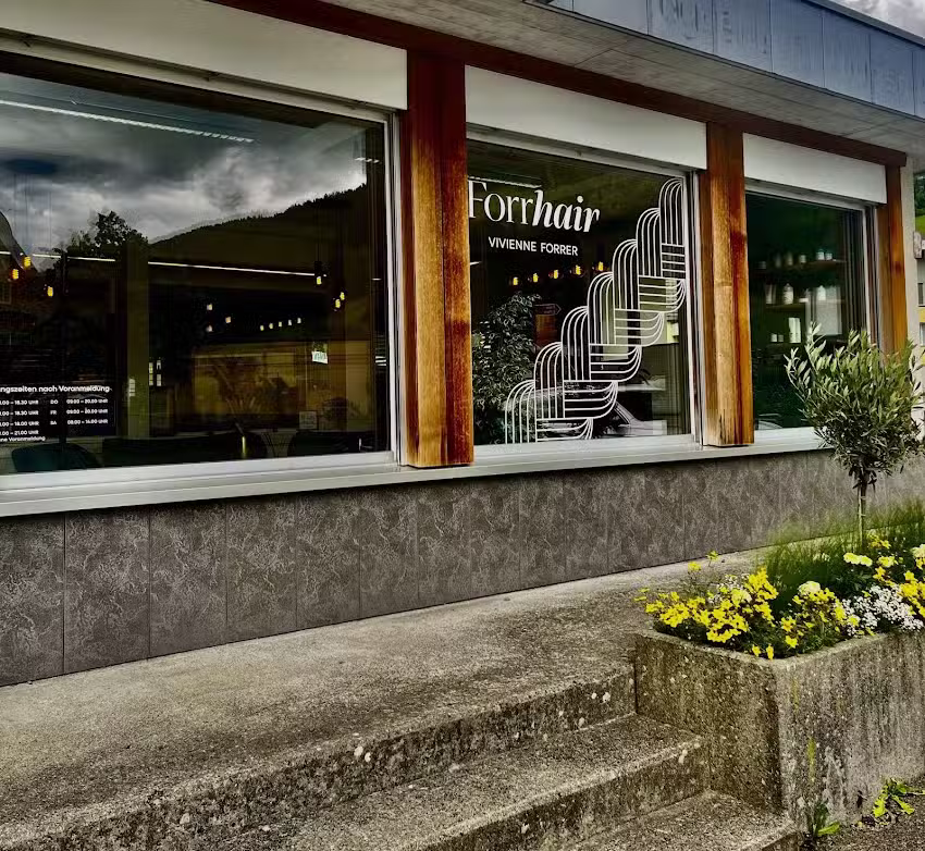 Coiffure pour cheveux avant