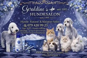 Salon de toilettage canin de Géraldine, certifié SHPV, Géraldine Guyer, championne suisse et internationale