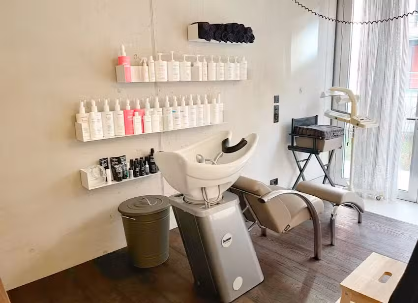 Haarschnitt mit Herz