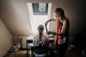 Coiffure réalisée par Martina Lenherr