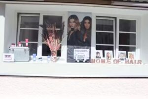 Le salon de coiffure