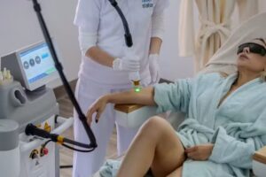 Épilation laser par la station laser AG