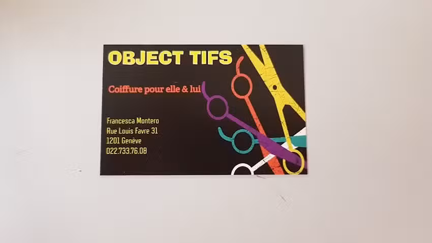 Object Tifs coiffure