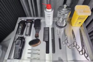 Un fauteuil de coiffure