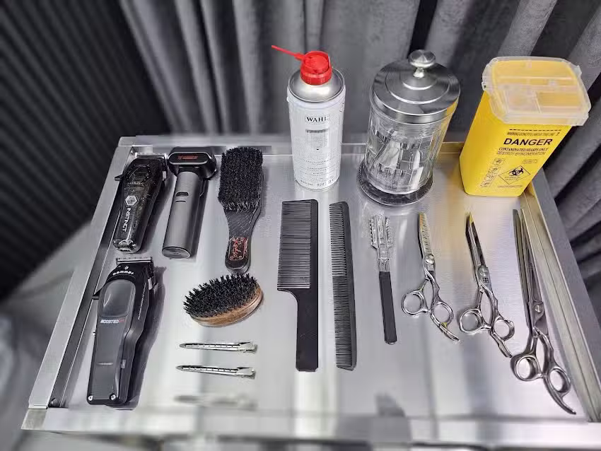 Un fauteuil de coiffure