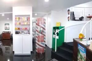 Le salon de coiffure