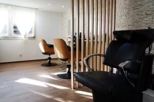 Le salon de coiffure