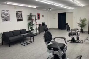 Salon de coiffure urbain