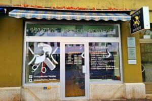 Pérolles de barbier vintage